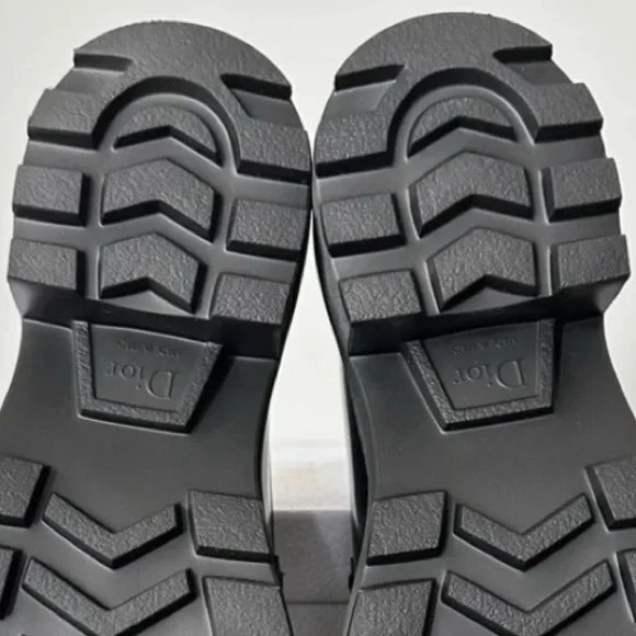 Authentic Christian Dior Code Black Leather Loafer Size 38 - Picture 14 of 14